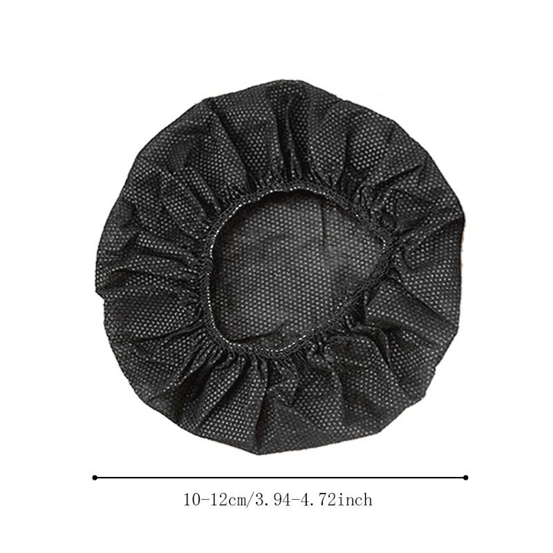 100Pcs/Bag Disposable Headphone Cover Nonwoven Earmuff Cushion 10-12CM Headset