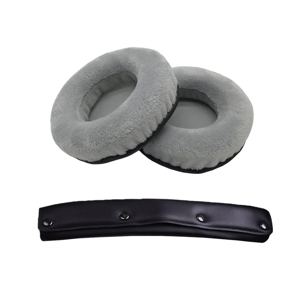 Whiyo Replacement Ear Pads Headband For Beyerdynamic DT770 DT880 DT990 Headphones Earpads Cushion Bumper Cover Cups
