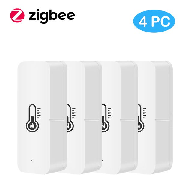 Tuya Wifi Zigbee Smart Temperature Humidity Sensor Indoor Outdoor Hygrometer Thermometer Detector Alexa Google Home Smartlife