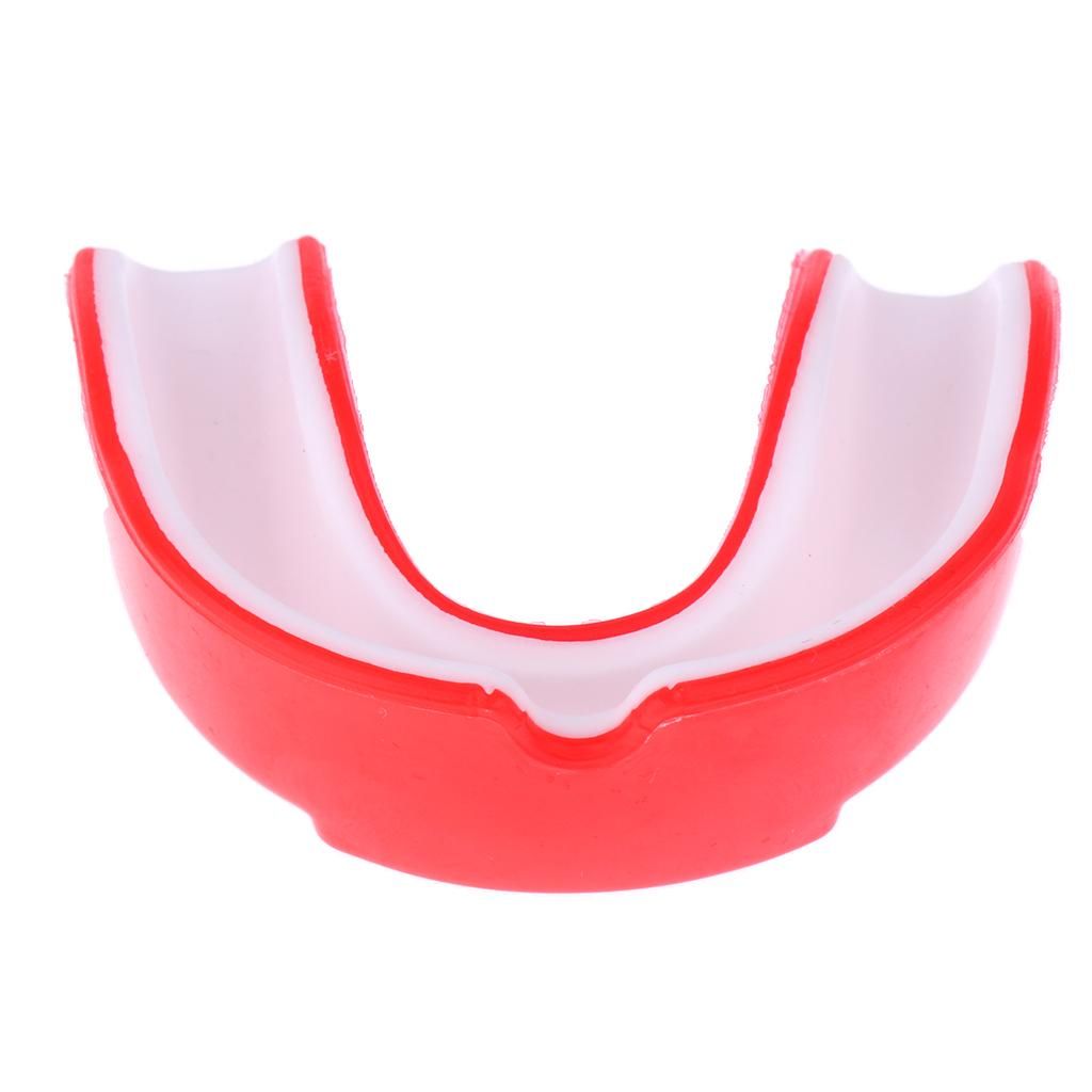 Eva Mouth Guard Rubber Mouth Guard Mma Guard Tooth Protection Red