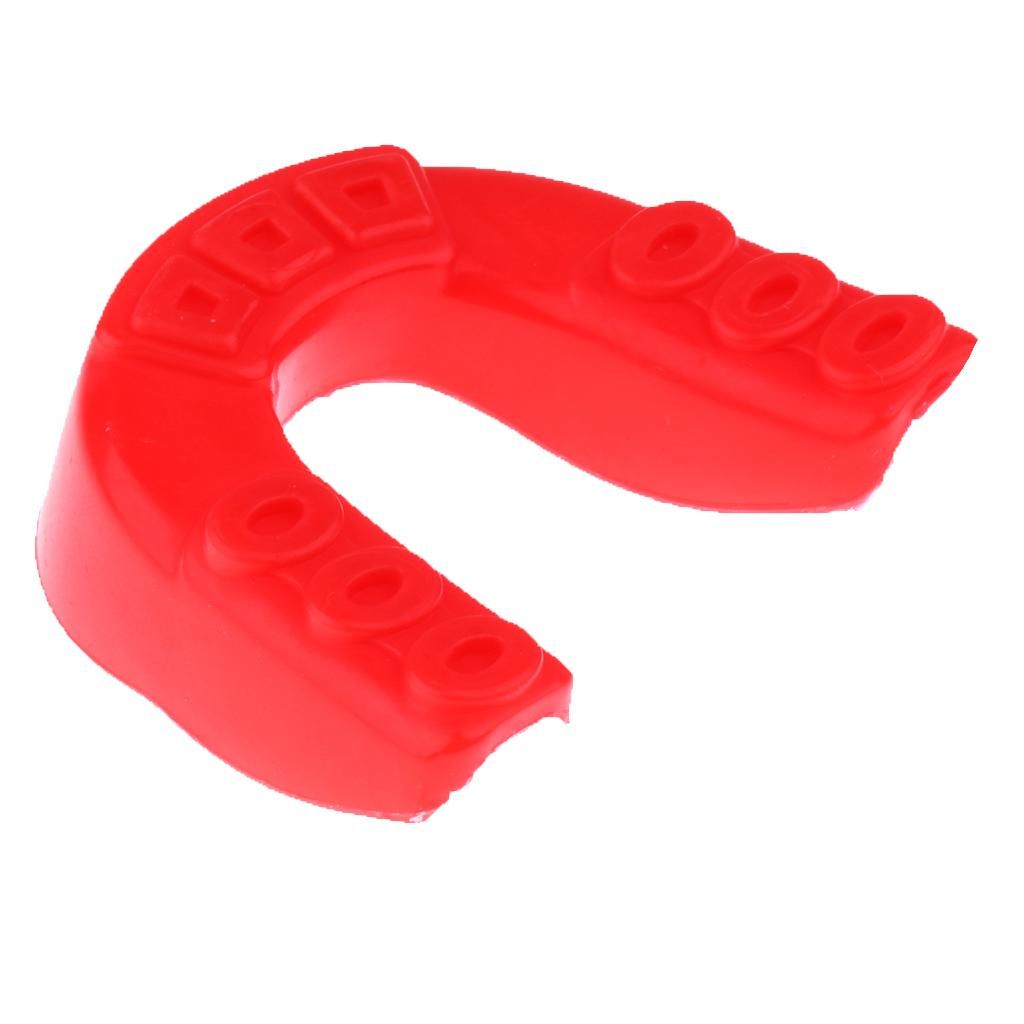 Eva Mouth Guard Rubber Mouth Guard Mma Guard Tooth Protection Red