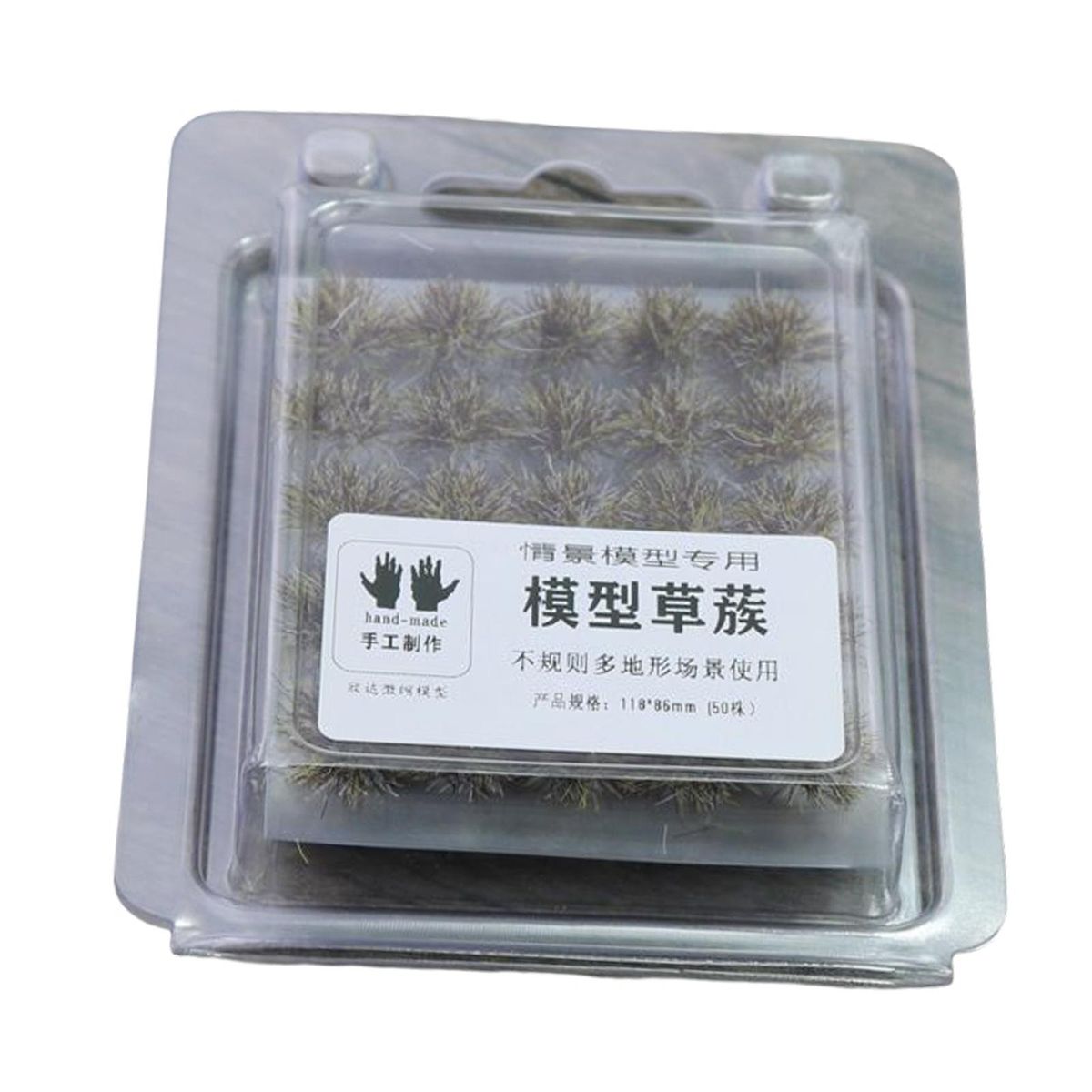 50x Simulation Rass Bush Plant Scene Decoration,Railroad G