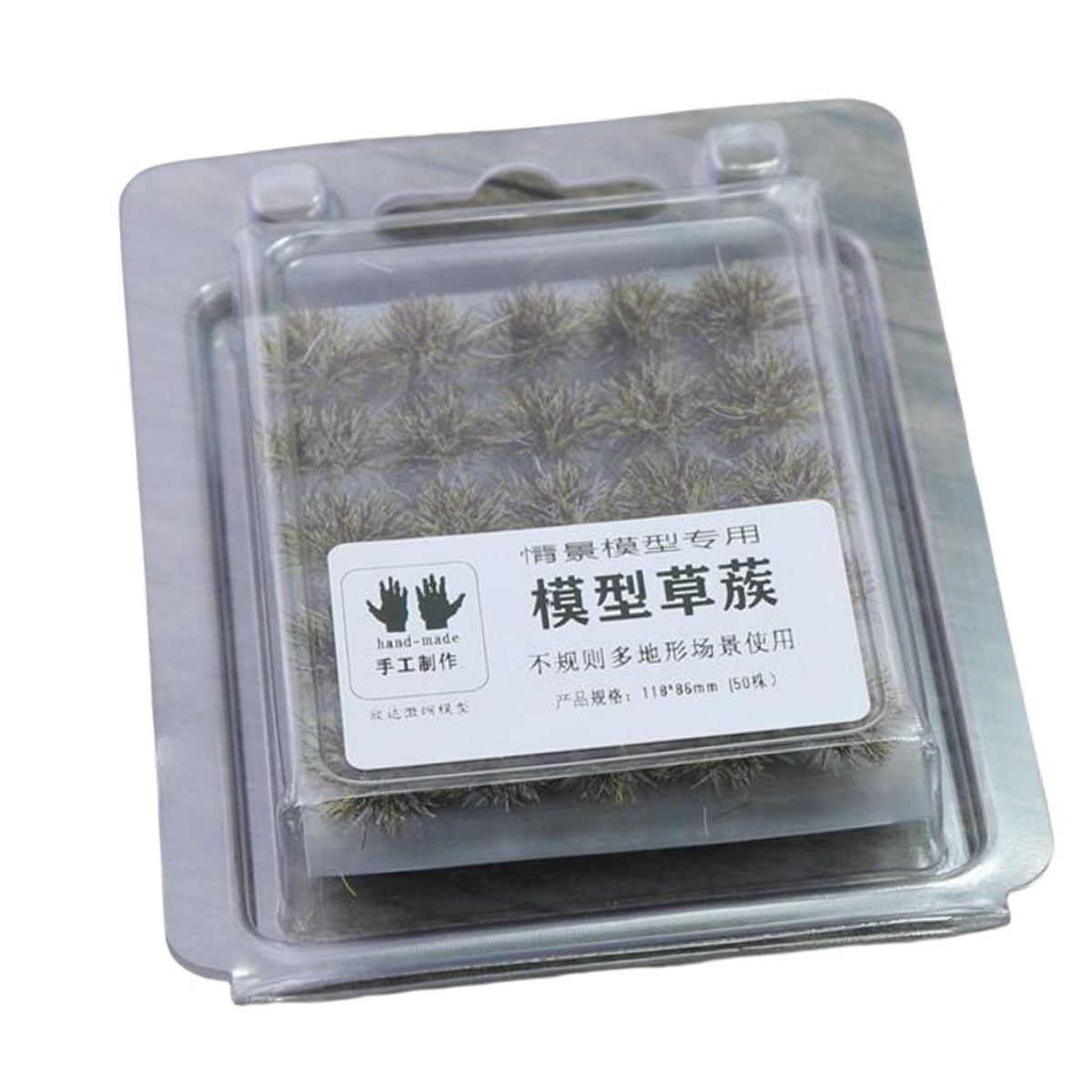 50x Simulation Rass Bush Plant Scene Decoration,Railroad G
