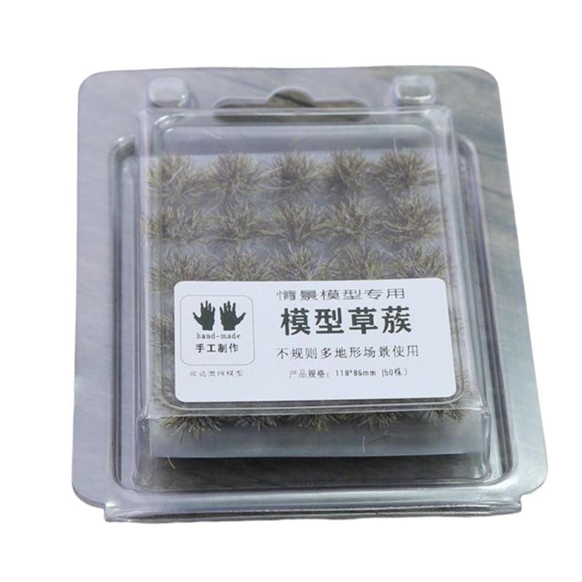 50x Simulation Rass Bush Plant Scene Decoration,Railroad G