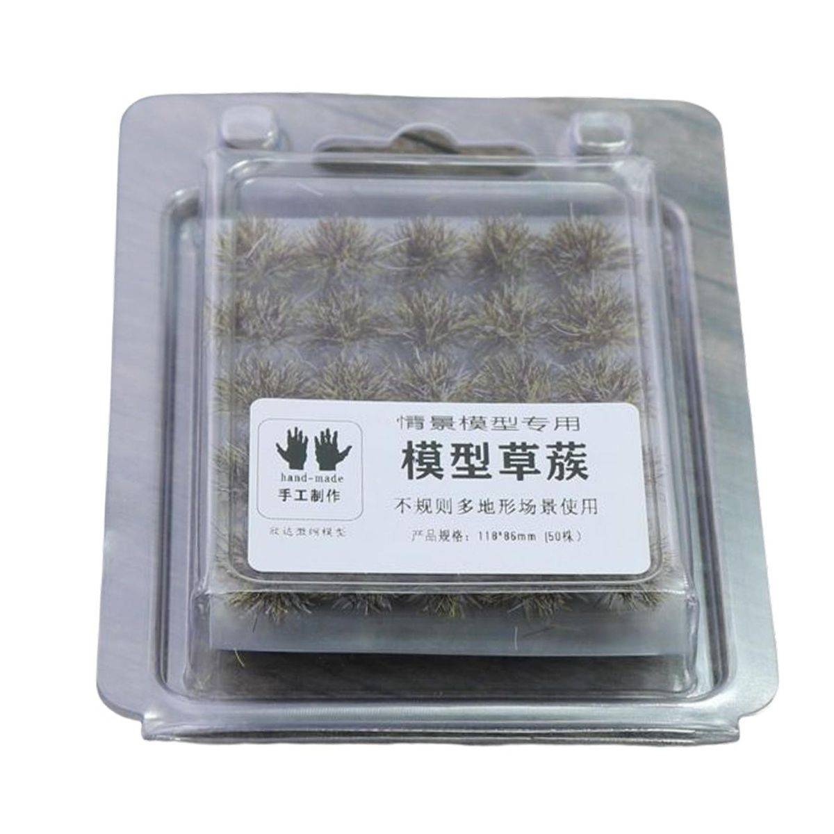 50x Simulation Rass Bush Plant Scene Decoration,Railroad G
