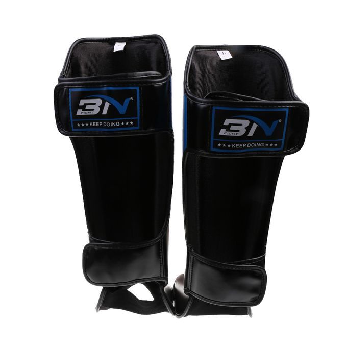 PU Leg Shin Guards Foot Guards Muay Thai Kick Boxing Catchers Gear