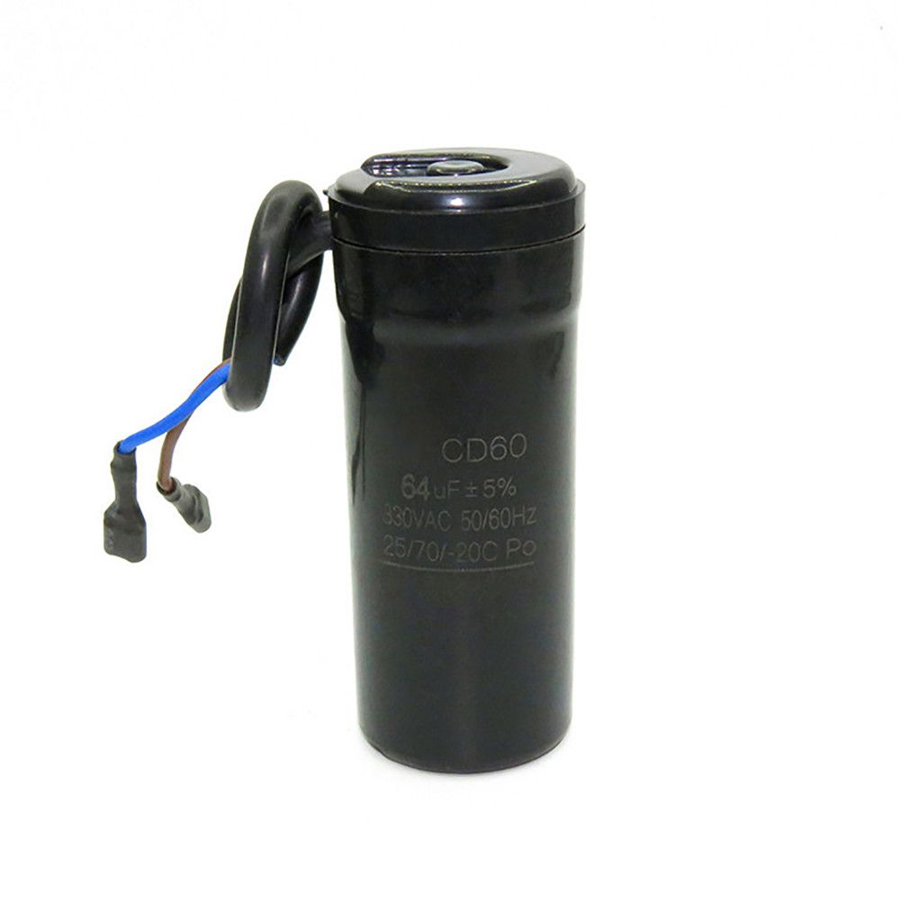 Motor Start Capacitor 330VAC CD60 50HZ 60Hz 47UF,64UF,75UF,80UF,88-108UF Refrigerator Freezer
