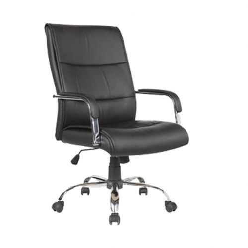 Leather Director Office Chair - Black