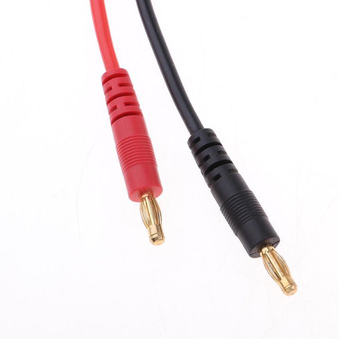 4mm Banana Plug Bullet Connector To HXT4.0 RC B6 Charge Cable 14AWG