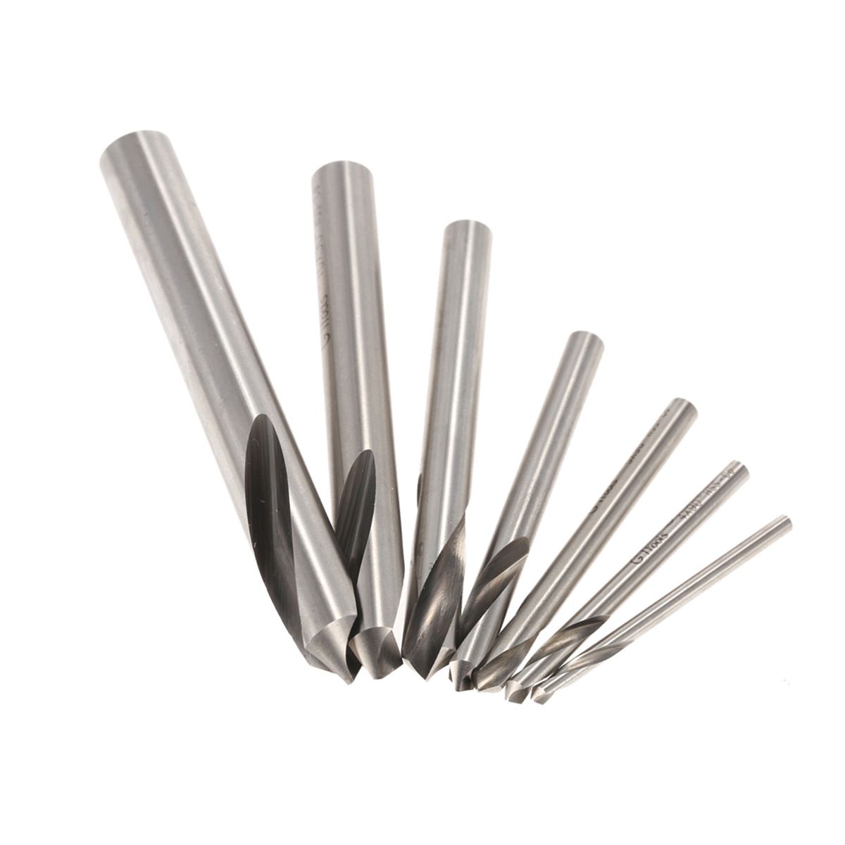 7pcs M42 HSS High Speed Steel Cobalt Spotting Drill Bits Set