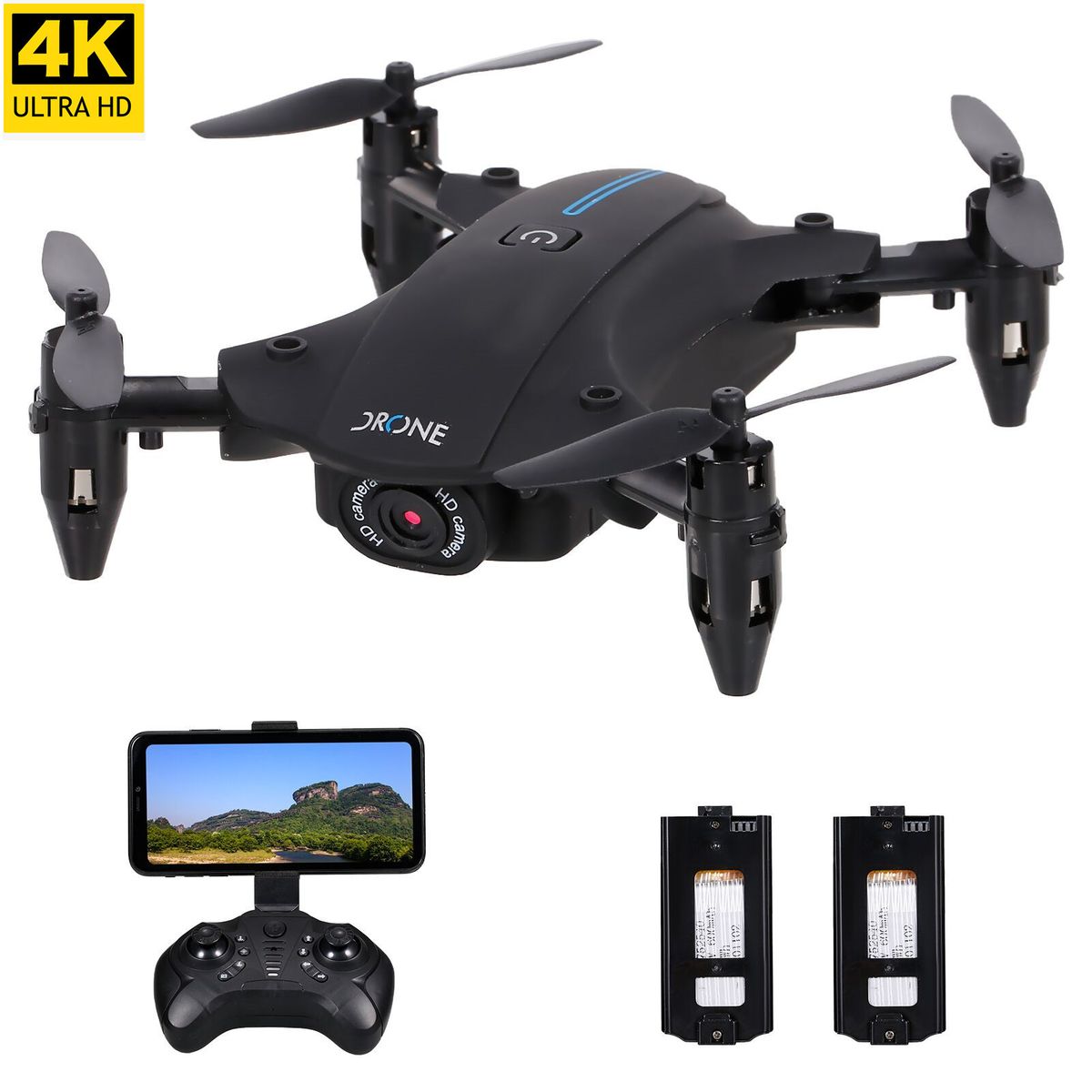 H2 Cross-border Folding Small 4K Pixel High-definition