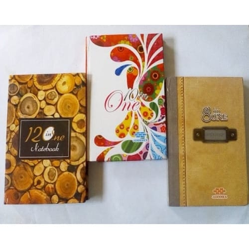 12 In One + 10 In One + 8 In One Notebooks. Set Of 3 Pieces