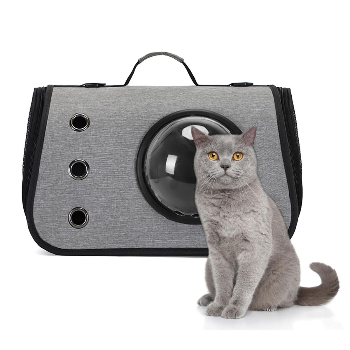 Airline Approved Cat Carrier Comfortable Pet Travel Carrier Shoulder Bag Handbag for Cats Small Dogs Under 13LBS