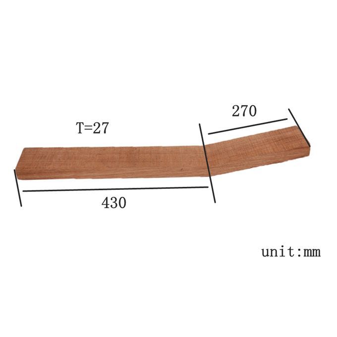 Wood Guitar Neck Plate For Luthier DIY Guitar Supply Guitar Accessory