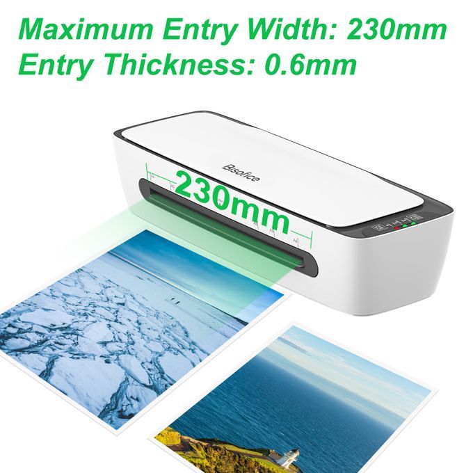 SL688 Desktop Laminator Machine Set