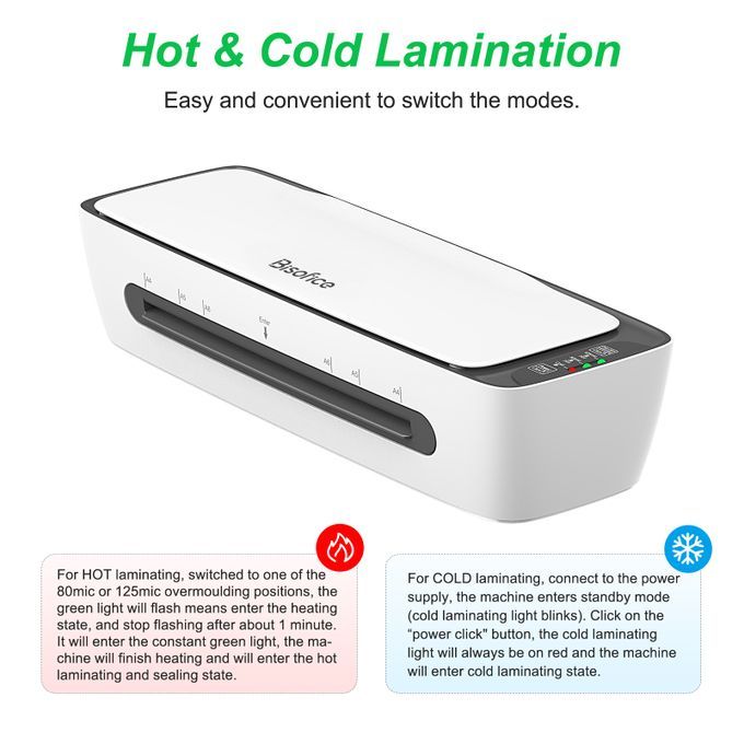 SL688 Desktop Laminator Machine Set