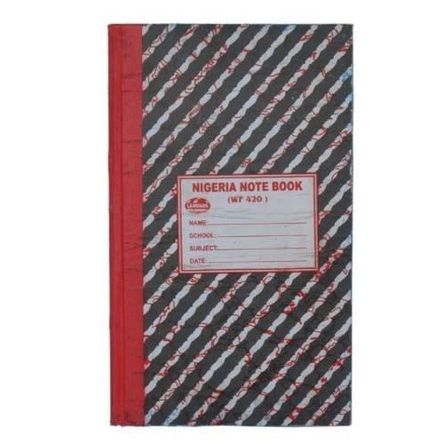 Long Nigeria Hardcover Notebook- Big