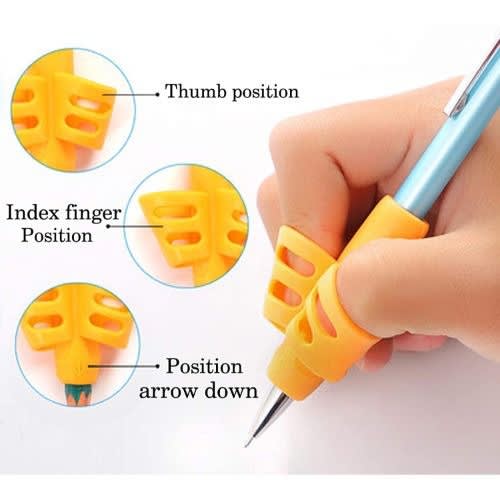 3pcs Children Pen Writing Aid Grip Correction Tool