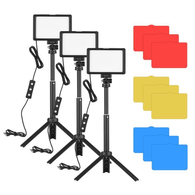USB Video Conference Lighting Kit With 3 * LED Video