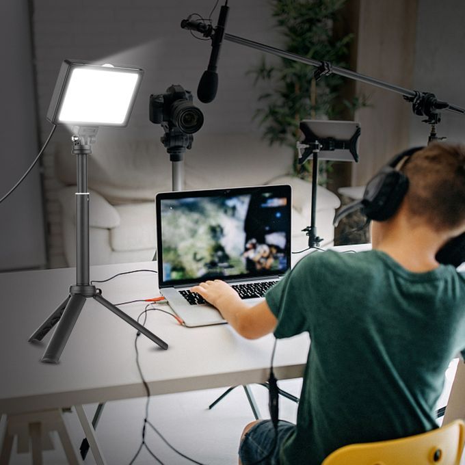 USB Video Conference Lighting Kit With 3 * LED Video