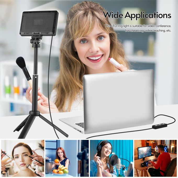 USB Video Conference Lighting Kit With 3 * LED Video