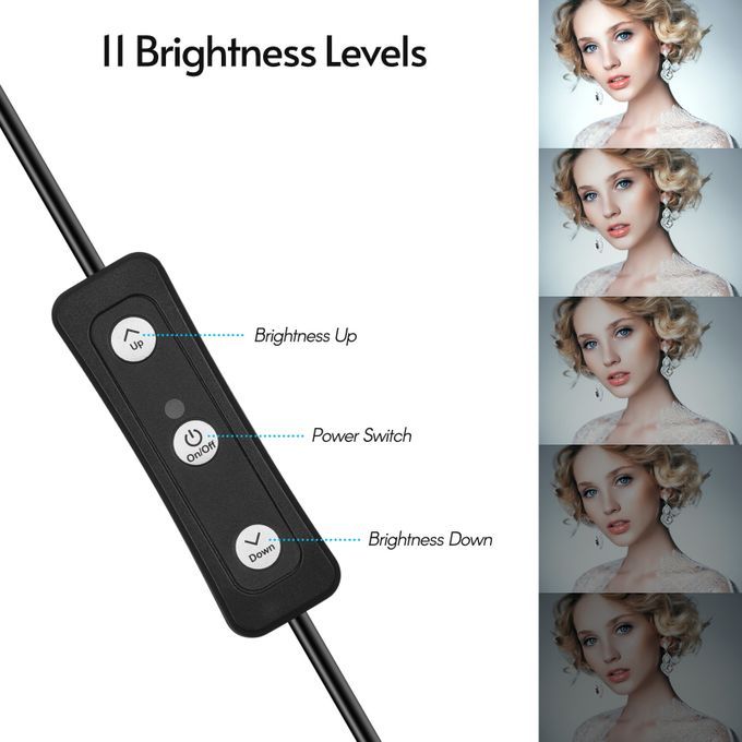 USB Video Conference Lighting Kit With 3 * LED Video