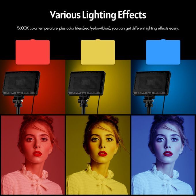USB Video Conference Lighting Kit With 3 * LED Video