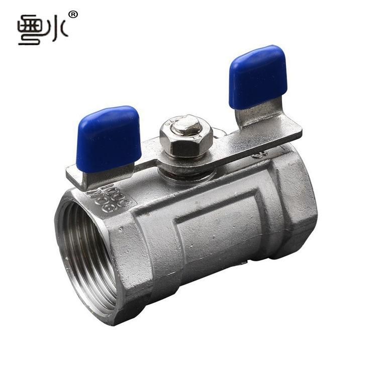 Wholesale Valve Switch 4 Points 6 Points 1 Inch Double Internal Thread Thread 304/316 Stainless Steel One-Piece Butterfly Handle Ball Valve