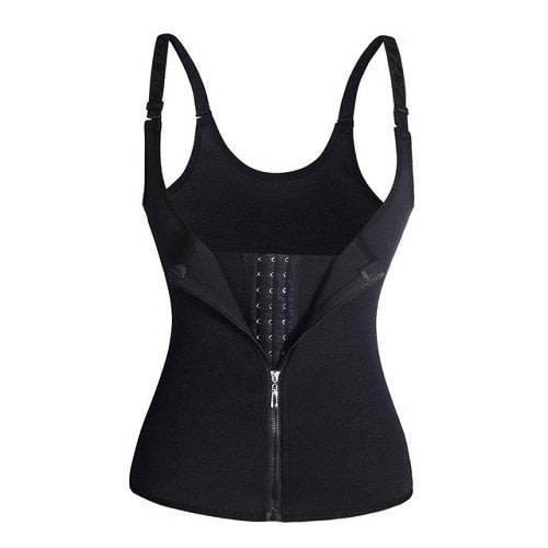 Body Shaper Vest With Double Power Zip & Hook - Postpartum & Shape Control Vest
