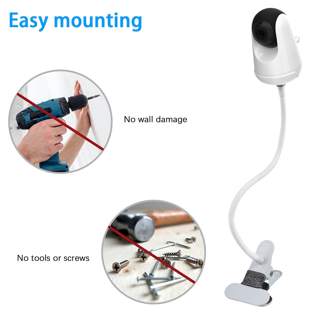 Baby Monitor Clip Mount Compatible With VAVA Baby Monitor