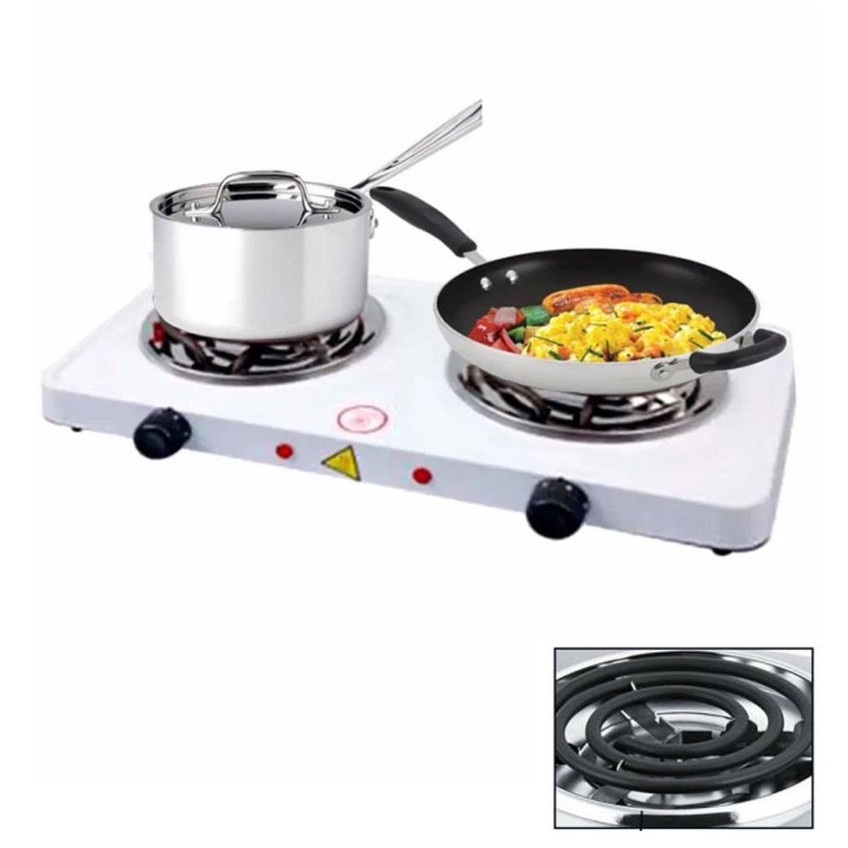 2 Burner Table-Top Electric Cooker