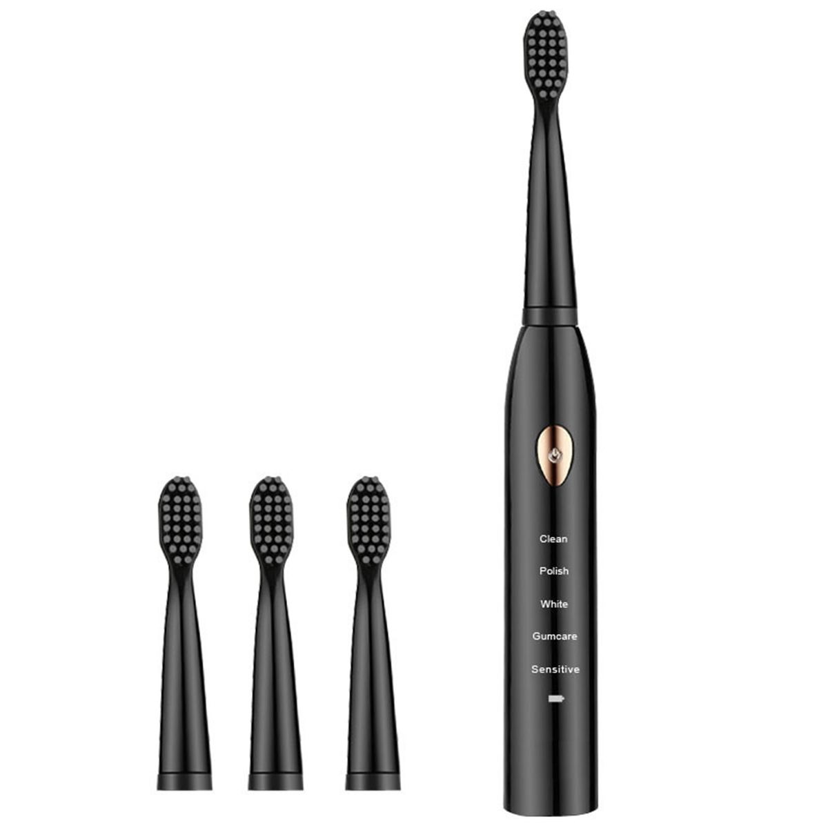 New Sonic Electric Toothbrush Vibration 5 Gear Usb