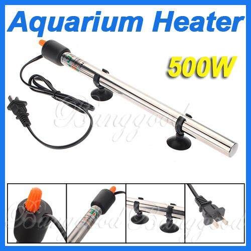 3x500W Submersible Automatic Aquarium Fish Tank Pond Water Heater Up To 250L New