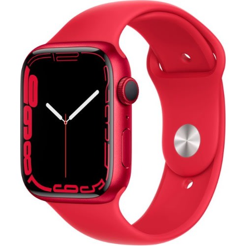 Watch Series 7 - GPS - 45mm Aluminum Case with Sport Band - RED