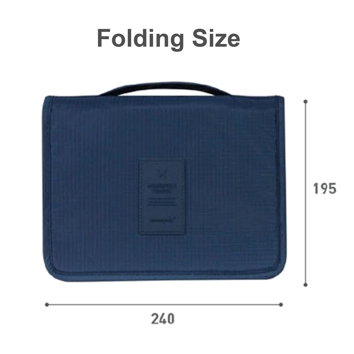 Travel Wash Cosmetic Bag Multifunctional Waterproof Foldable