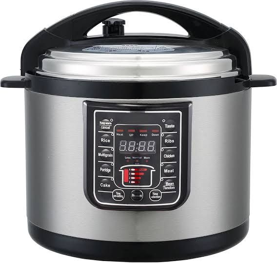 Multipurpose Electric Pressure Cooker With Non-Stick Pan