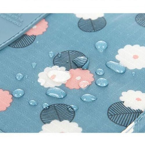 Cosmetic Storage Bag Travel Bag Make Up Organizer-- Blue