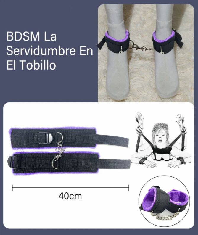 Sex Game 13 Pieces Leather Bondage Restraint Set