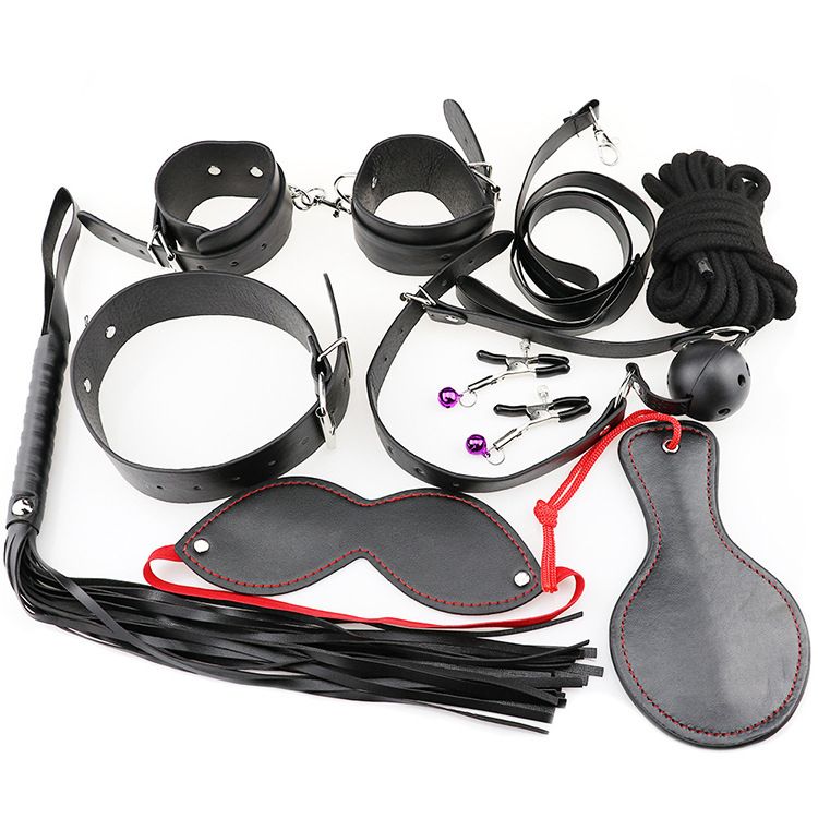 8pcs BDSM BEGINNERS RESTRAINER KIT
