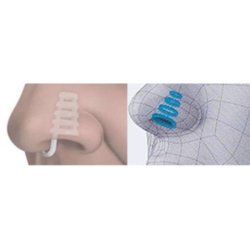 Soft  Silicone Anti Snoring/ Sports  Nose Plug/clip, Nasal  Strip