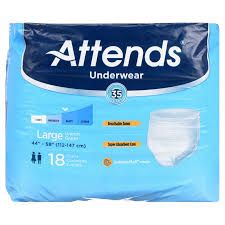 Incontinence Underwear, Heavy Absorbency, Large, 18 Count