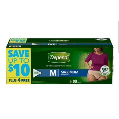 Flexi Fit Incontinence Underwear For Women ( Medium) 88ct