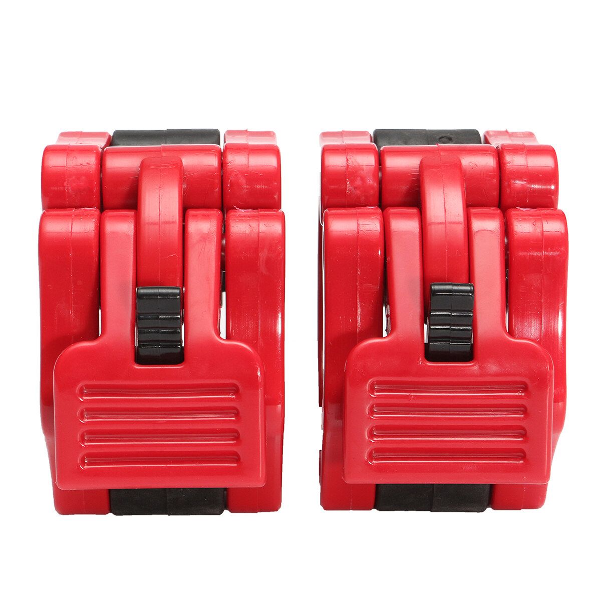 1 Pair Dumbbell Barbell Bar Spinlock Collars Clips For Weight Clamps Training Red Red (red)