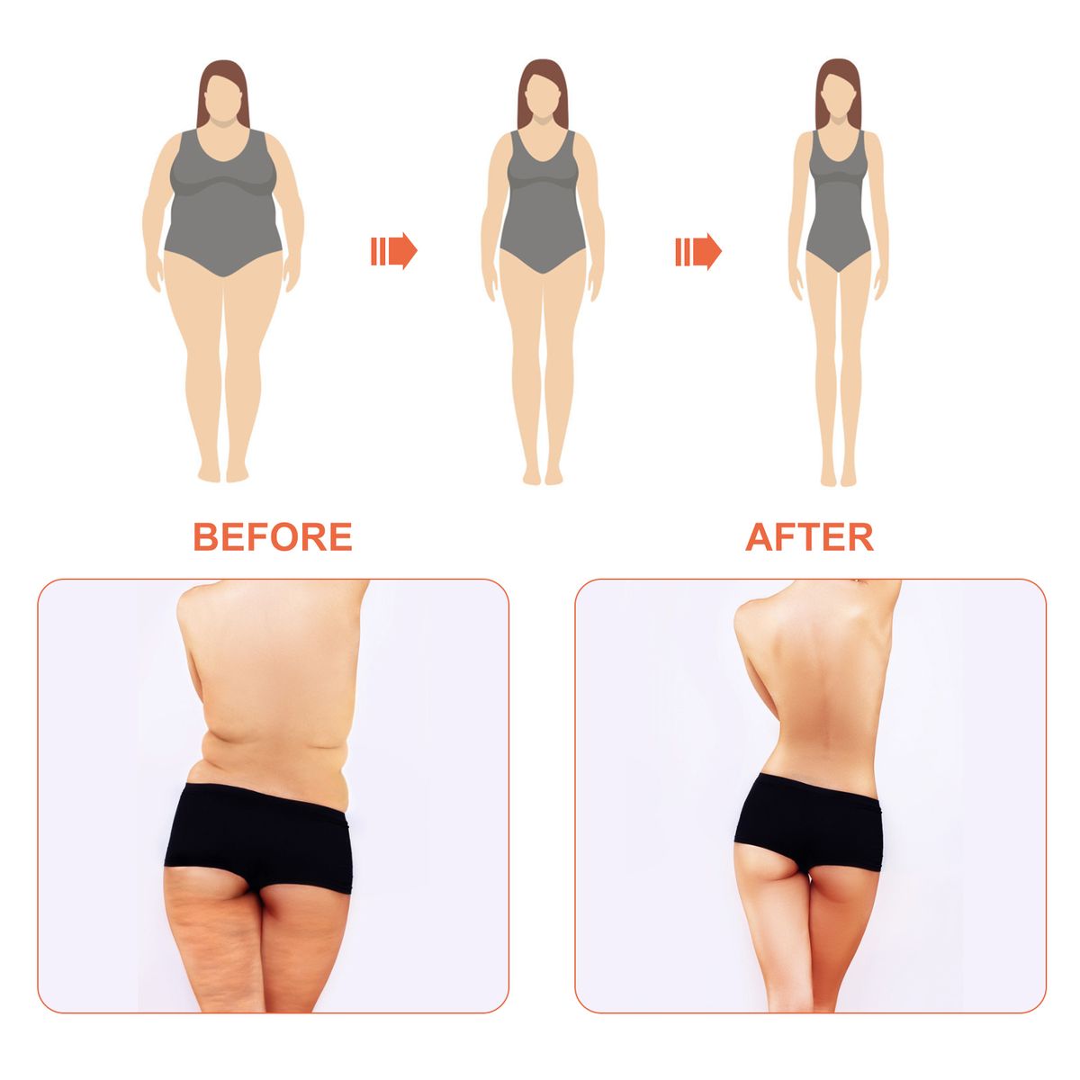50Pcs Slim Patch Navel Sticker Anti-Obesity Fat Burning For