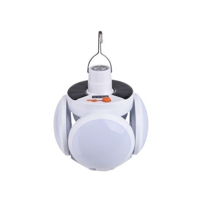 Foldable Rechargeable Solar Powered Bulb Light Camping