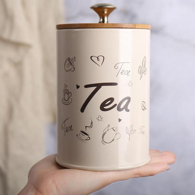 3pcs Kitchen  For Sugar Coffee Tea Fresh Storage Metal Spice