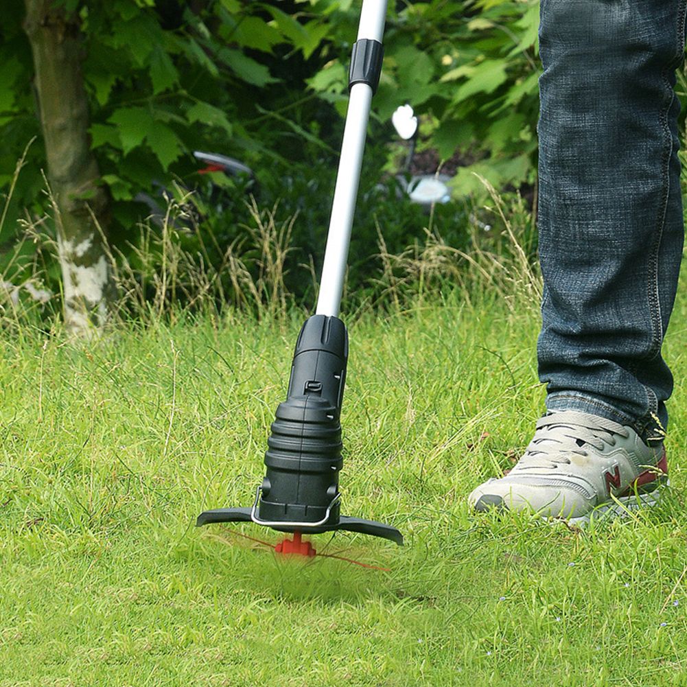 Electric GrTrimmer Handheld Powerful Lawn Mower Cordless Weeder Cutter Cutting Machine Adjustable Garden Pruning Tools