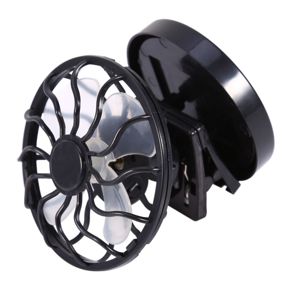 Electric Mini Clip-on Solar Fan Air Conditioner Cooling