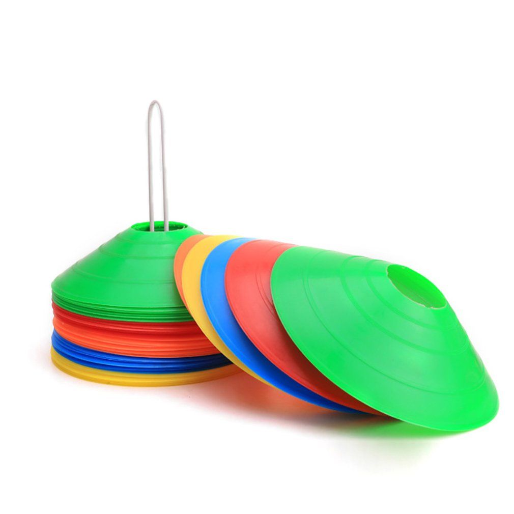 Football Training Obstacle Marking Discs Marking Roadblocks Training Supplies