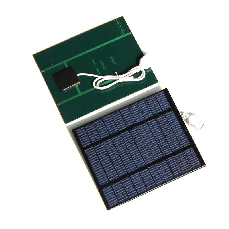 NEW-2.5W 5V Solar Powered Panel Iron Fan For Home Office
